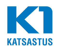 K1 Katsastus Äänekoski Kotakennääntie -logo