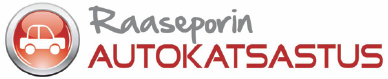 Raaseporin Autokatsastus Oy -logo
