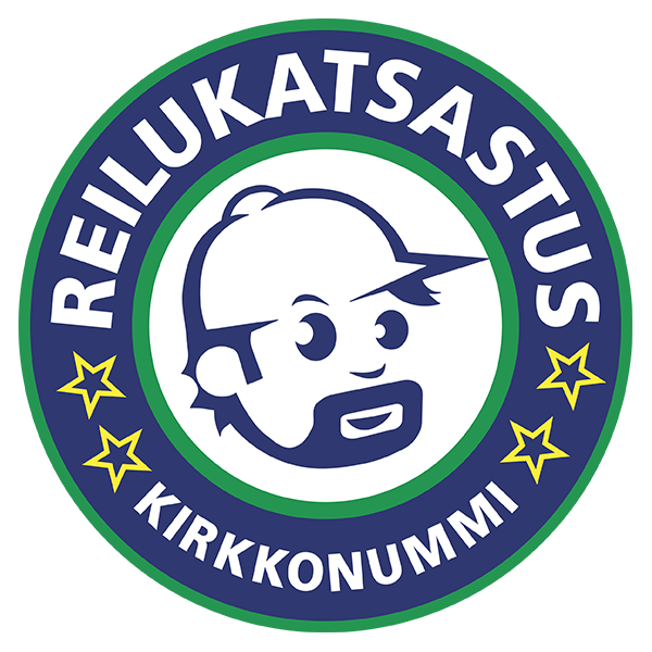 Reilukatsastus Kirkkonummi -logo